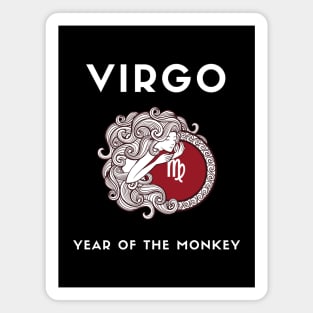 VIRGO / Year of the MONKEY Magnet